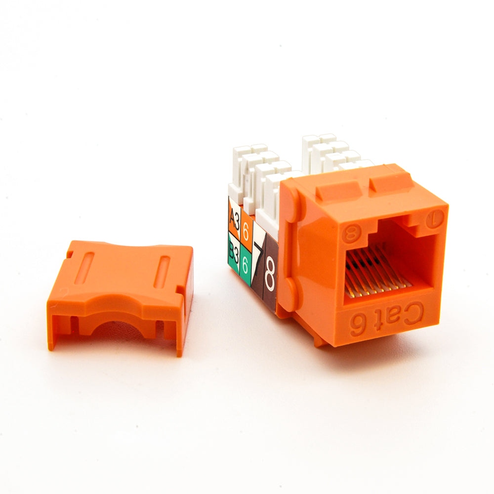 CAT6 RJ45 110 Type Keystone Jack CAT6 RJ45 110 Type Keystone Jack